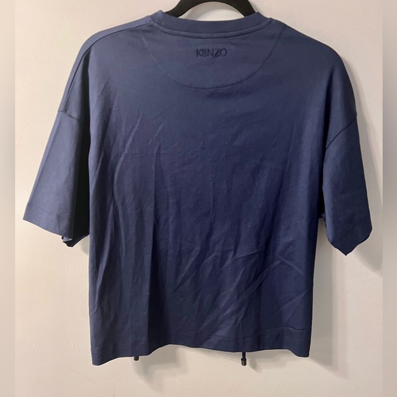 Kenzo Front Waist Drawstring Over Tee - Picture 3 of 5